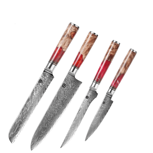 Cuchillo de Chef Damasco Profesional - Cuchilla de Corte y Picado - Image 3