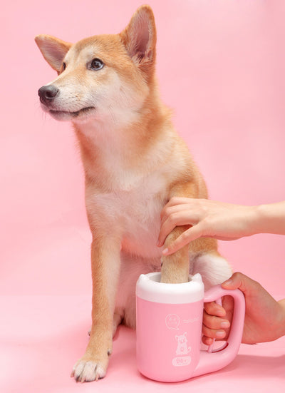 Limpiador de Patas para Mascotas - Copa Lavadora Silicona Suave
