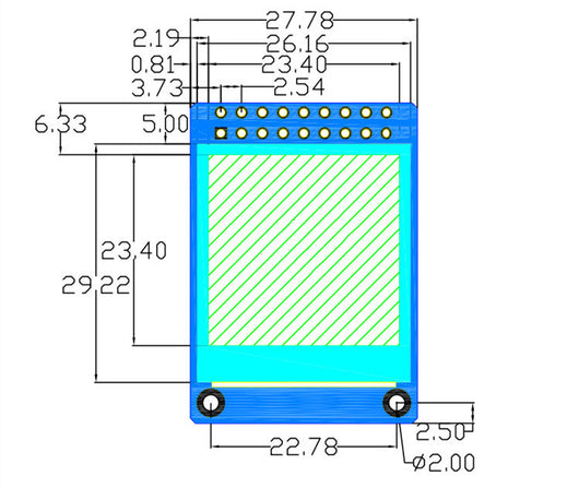Pantalla LCD IPS a Color 1.3 Pulgadas 240x240 - Conexión Directa - Image 8