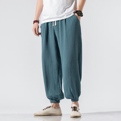 Pantalones Harem Casuales Talla Grande para Hombre - Corte Ancho y Cómodo - Image 3