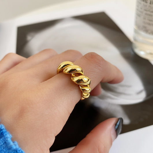 Anillo de Plata Esterlina Trenzado - Diseño Minimalista Lujo Punk - Image 7