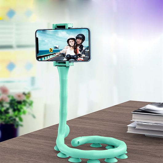 Soporte Flexible para Celular con Ventosa - Brazos Giratorios para Pared, Escritorio y Bicicleta - Image 4