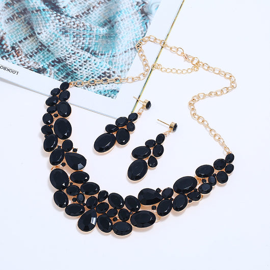 Juego de Joyería: Collar y Aretes Elegantes - Image 3