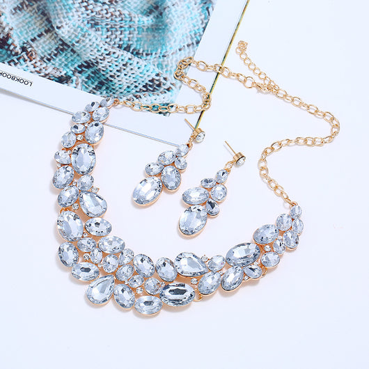 Juego de Joyería: Collar y Aretes Elegantes - Image 4