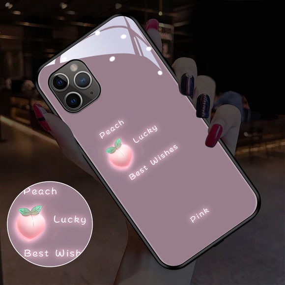 Funda de Cristal para iPhone con Control de Luz por Sonido