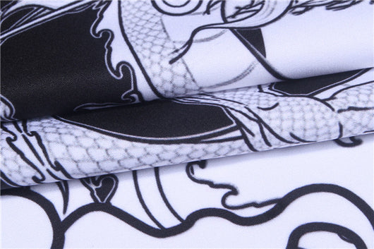 Bata Tai Chi Dragón Volador Estilo Chino - Hanfu Suelta con Estampado - Image 12