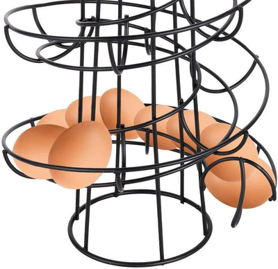 Organizador de Huevos Espiral de Hierro Forjado Práctico y Decorativo - Image 14