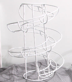 Organizador de Huevos Espiral de Hierro Forjado Práctico y Decorativo - Image 5