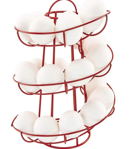 Organizador de Huevos Espiral de Hierro Forjado Práctico y Decorativo - Image 7