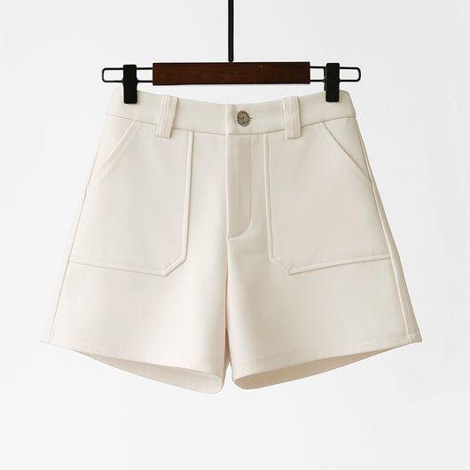 Pantalón Casual de Tiro Alto Slim en Negro - Image 3