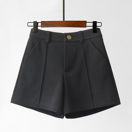 Pantalón Casual de Tiro Alto Slim en Negro - Image 4