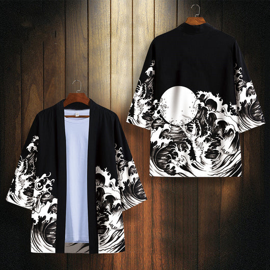 Capa Blusa Estampada Daopao Ukiyo - Image 11