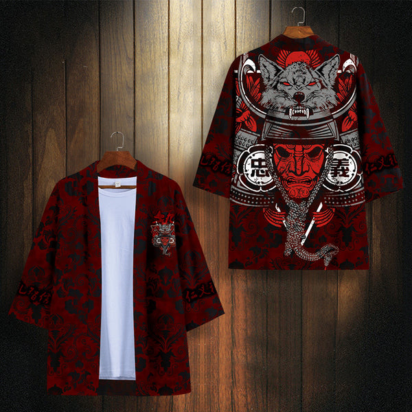Capa Blusa Estampada Daopao Ukiyo