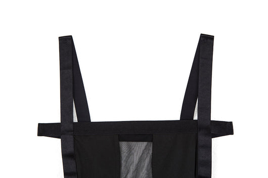 Enterizo Ajustado para Mujer con Cuello Palabra y Espalda de Malla - Image 7