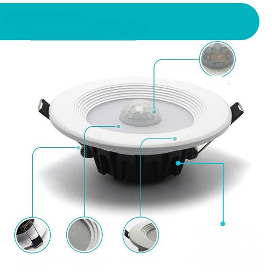 Foco LED Inteligente con Sensor de Movimiento Infrarrojo 220V - Image 2