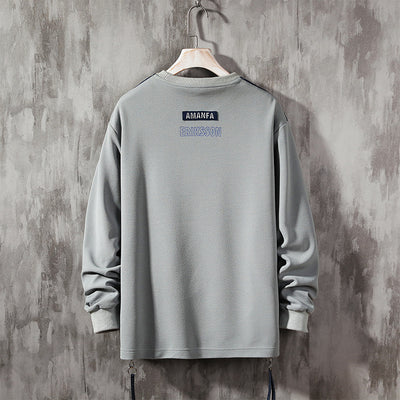 Suéter Casual Estampado para Hombre Cuello Redondo Manga Larga - Image 3