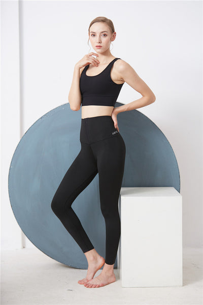 Pantalones Yoga Deportivos con Faja Reductora Abdominal - Image 3