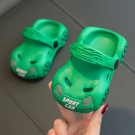 Pantuflas Infantiles con Diseño de Autos Brillantes y Suela Antideslizante - Image 11