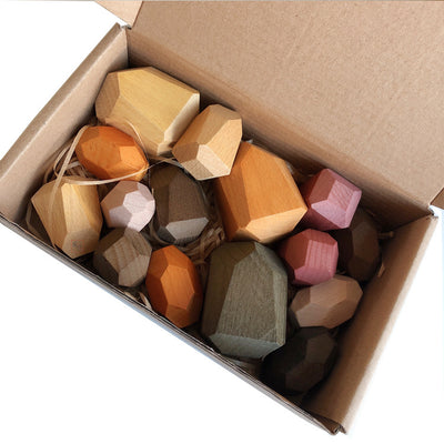 Jenga de Piedras Coloreadas para Niños y Niñas - Image 13