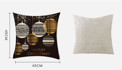 Funda de Almohada con Estampado Navideño Creativo - Image 12