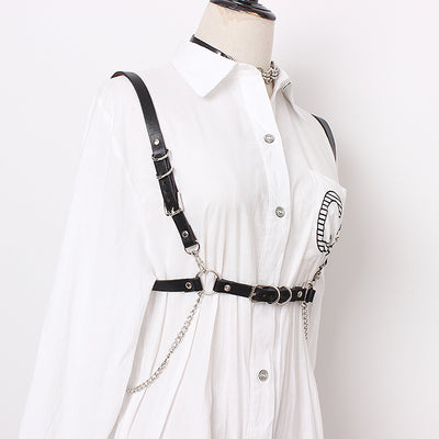 Cinturón de Cadena de Cuero para Mujer - Accesorio Versátil - Image 6