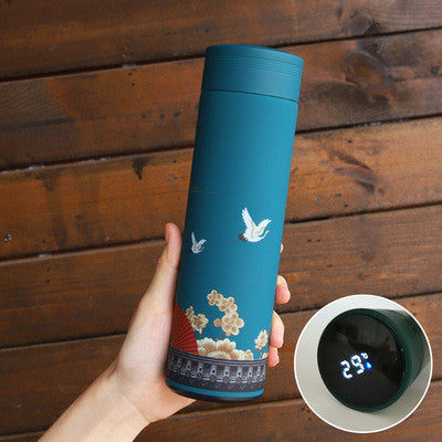 Taza Térmica Ejecutiva Guochaofeng - Diseño Retro Personalizable - Image 11