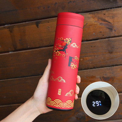 Taza Térmica Ejecutiva Guochaofeng - Diseño Retro Personalizable - Image 9