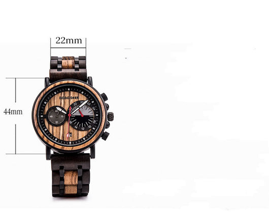 Reloj Cronógrafo de Moda con Calendario y Tecnología Láser - Image 9