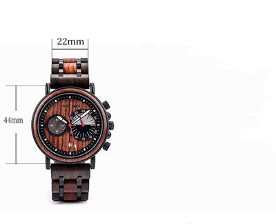 Reloj Cronógrafo de Moda con Calendario y Tecnología Láser - Image 8