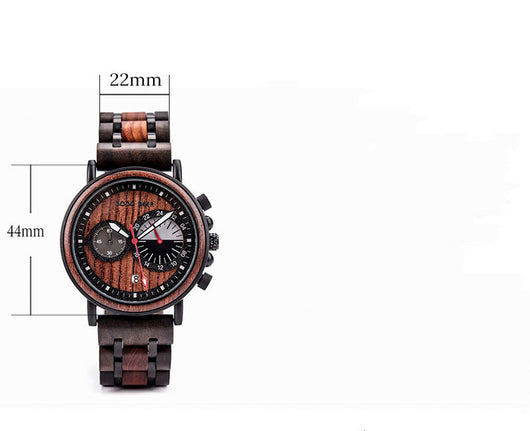 Reloj Cronógrafo de Moda con Calendario y Tecnología Láser - Image 8