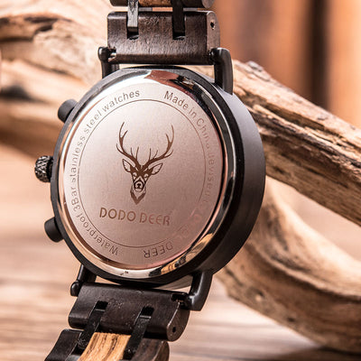 Reloj Cronógrafo de Moda con Calendario y Tecnología Láser - Image 10