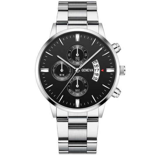 Reloj de Cuarzo Clásico para Hombre con Diseño de Tres Ojos - Image 15