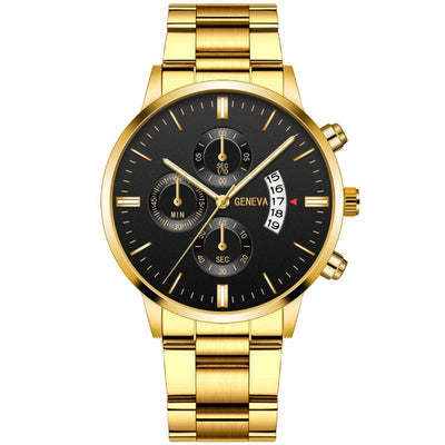 Reloj de Cuarzo Clásico para Hombre con Diseño de Tres Ojos - Image 17