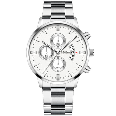 Reloj de Cuarzo Clásico para Hombre con Diseño de Tres Ojos - Image 16