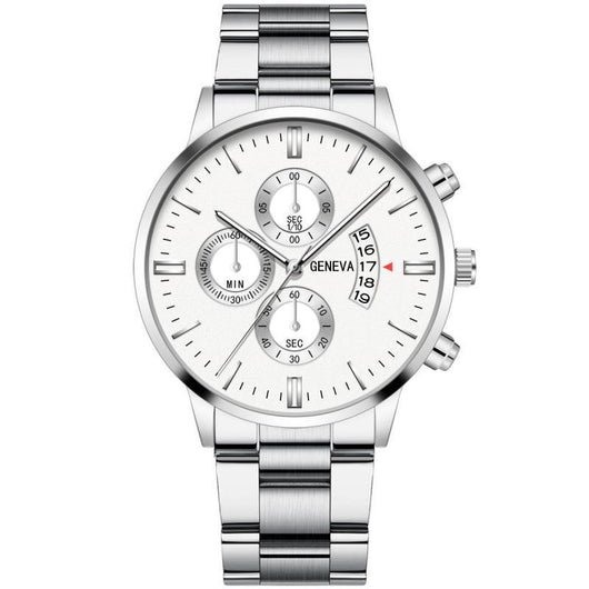 Reloj de Cuarzo Clásico para Hombre con Diseño de Tres Ojos - Image 16