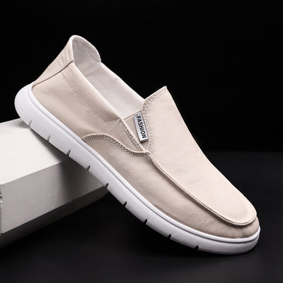 Zapatos de Lona Respirable con Talón Plano Lazy Pedal - Image 10