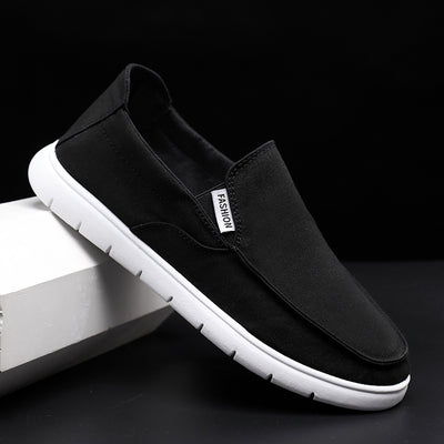 Zapatos de Lona Respirable con Talón Plano Lazy Pedal - Image 8