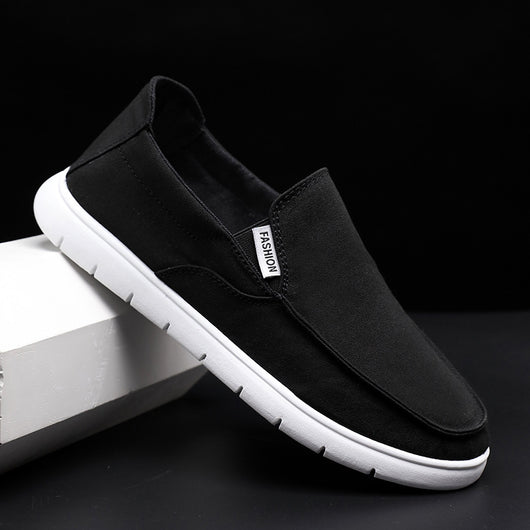 Zapatos de Lona Respirable con Talón Plano Lazy Pedal - Image 8