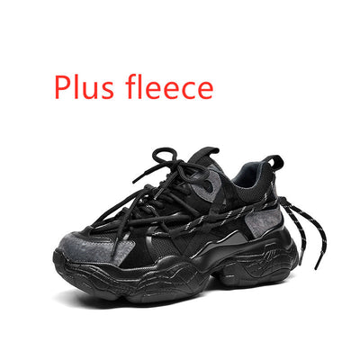 Zapatillas Deportivas Mujer Coreanas Suela Gruesa Tendencia Casual - Image 9