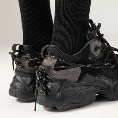Zapatillas Deportivas Mujer Coreanas Suela Gruesa Tendencia Casual - Image 6