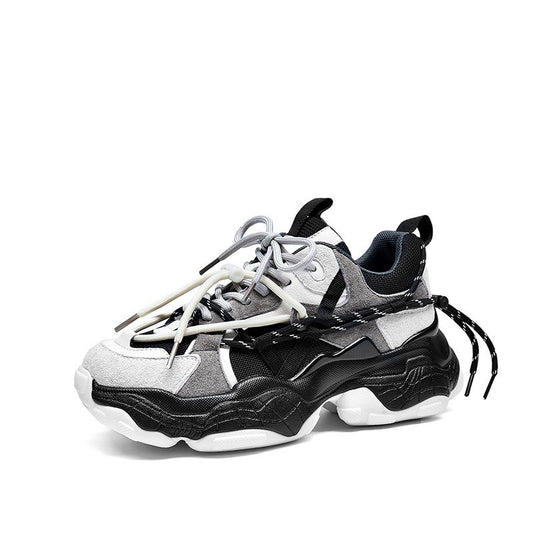 Zapatillas Deportivas Mujer Coreanas Suela Gruesa Tendencia Casual - Image 2