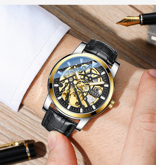 Reloj Mecánico Automático para Hombre con Esfera Transparente, Resistente al Agua y Luminoso - Image 11