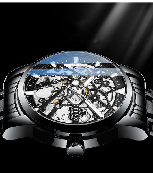 Reloj Mecánico Automático para Hombre con Esfera Transparente, Resistente al Agua y Luminoso - Image 12
