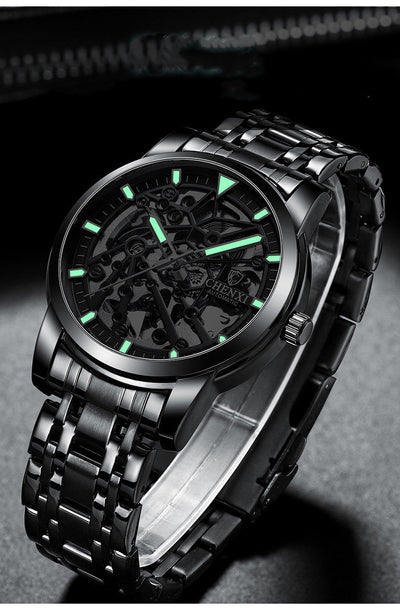 Reloj Mecánico Automático para Hombre con Esfera Transparente, Resistente al Agua y Luminoso - Image 16