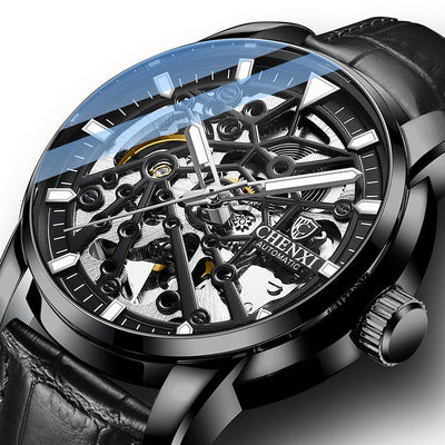 Reloj Mecánico Automático para Hombre con Esfera Transparente, Resistente al Agua y Luminoso - Image 3