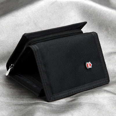 Billetera de Lona para Hombre con Monedero y Cierre - Image 9