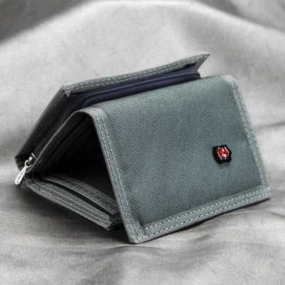 Billetera de Lona para Hombre con Monedero y Cierre - Image 8