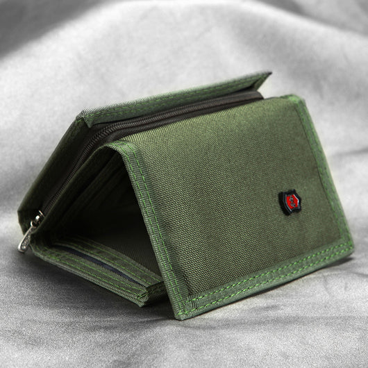Billetera de Lona para Hombre con Monedero y Cierre - Image 2