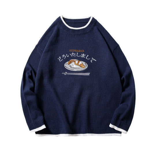 Sudadera Retro Anime Colores Vibrantes Cuello Redondo Unisex - Image 5