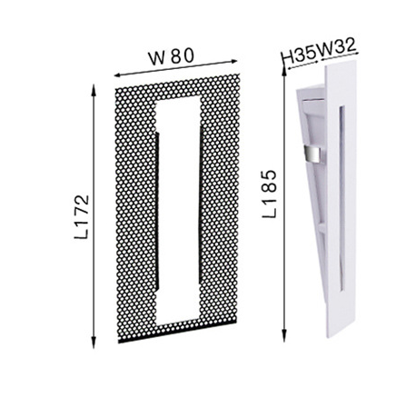 Luz Empotrada LED para Escaleras y Pasillos - Iluminación de Pared Moderna - Image 7